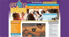 Desktop Screenshot of cuddleparty.com